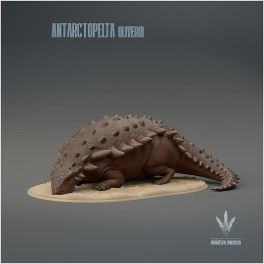 Antarctopelta oliveroi : Resting - UNPAINTED - Miniature Museum
