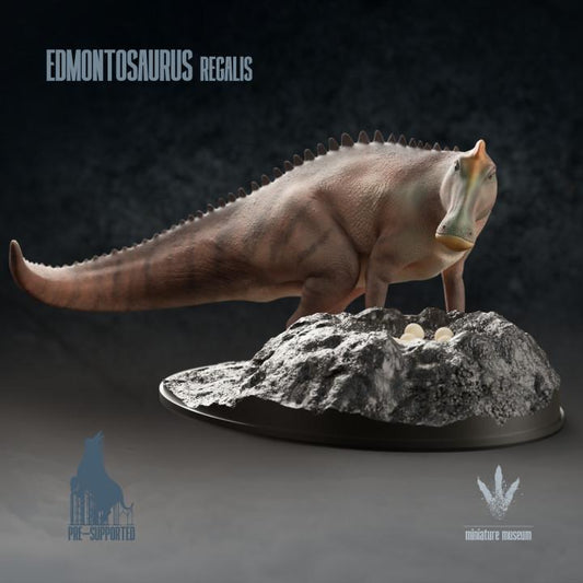 Edmontosaurus regalis : Nesting - UNPAINTED - Miniature Museum