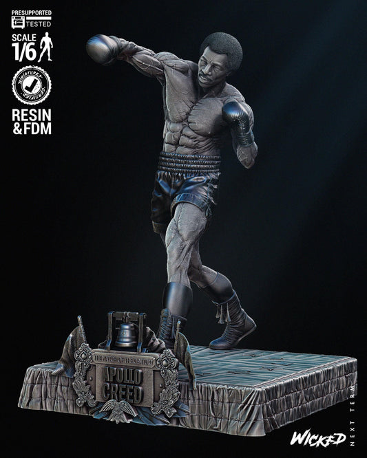 Apollo Creed - FAN ART - UNPAINTED - Wicked