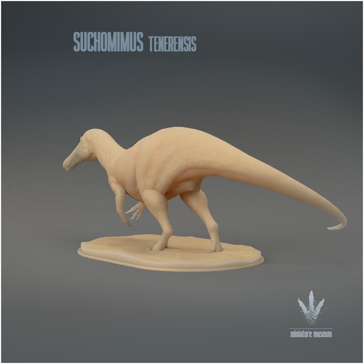 Suchomimus tenerensis : Fishing - UNPAINTED - Miniature Museum