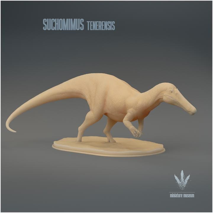 Suchomimus tenerensis : Fishing - UNPAINTED - Miniature Museum