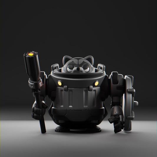 Bandii - UNPAINTED - Grumpii Art Toy
