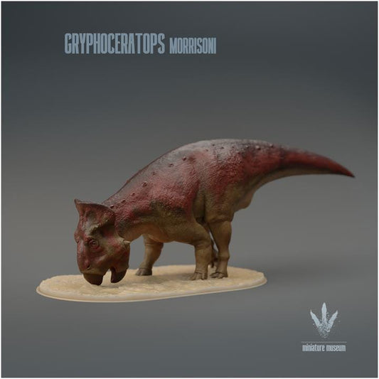 Gryphoceratops morrisoni : Foraging - UNPAINTED - Miniature Museum