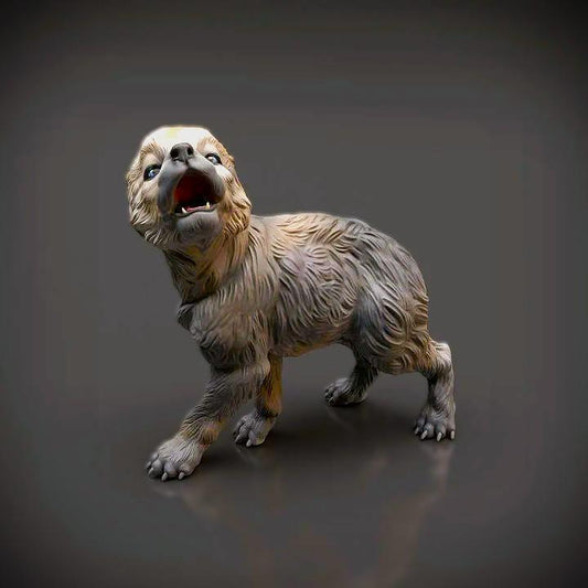 Wolf Pup - UNPAINTED - Animal Den Miniatures