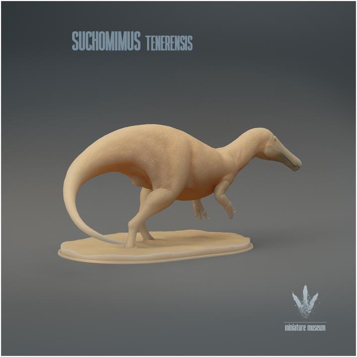 Suchomimus tenerensis : Fishing - UNPAINTED - Miniature Museum