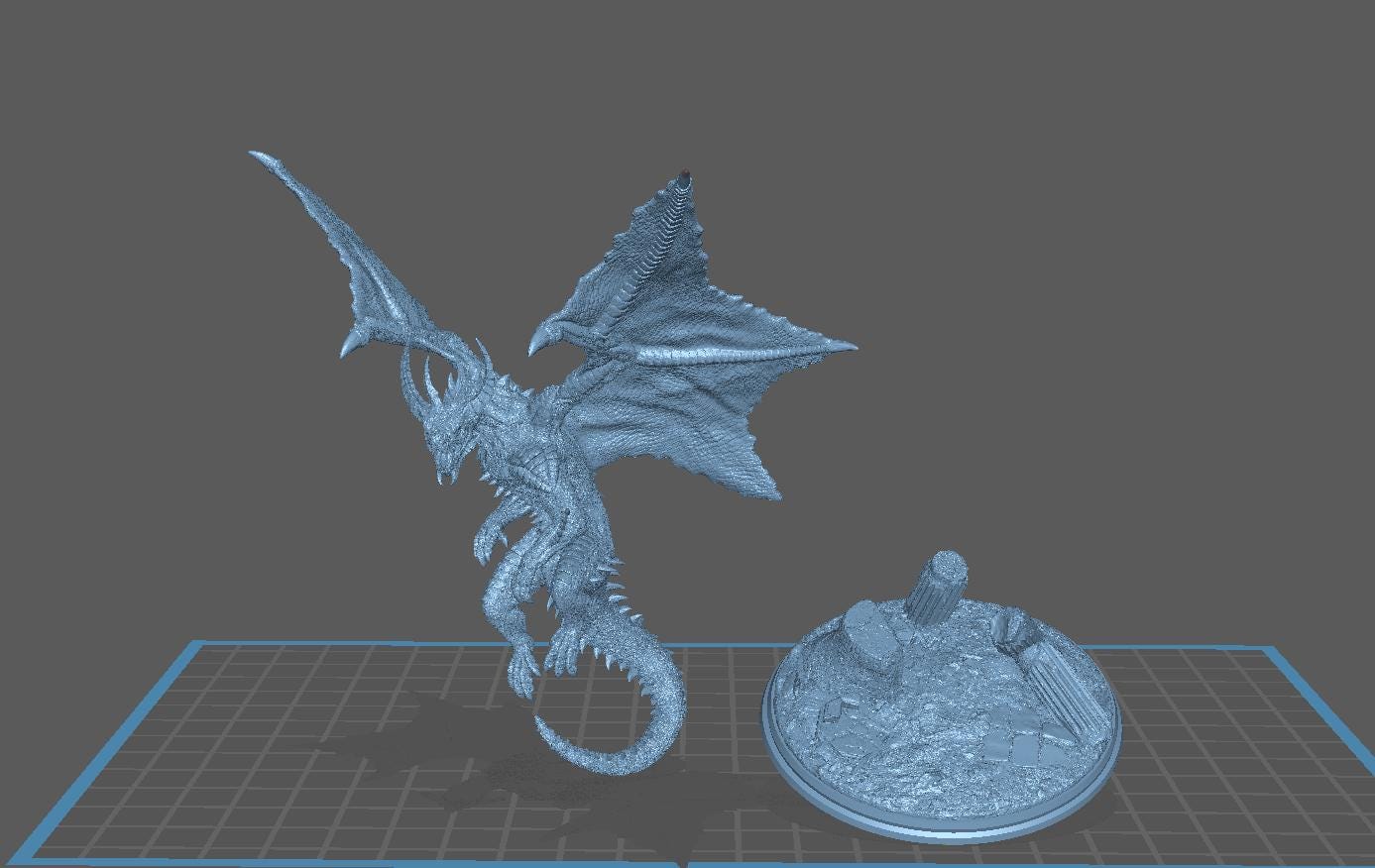 Eldrimor, the Sage of Flames - UNPAINTED - Evox Arts