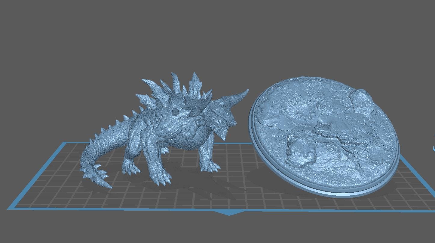 Draknor - Kaiju - UNPAINTED - Evox Arts