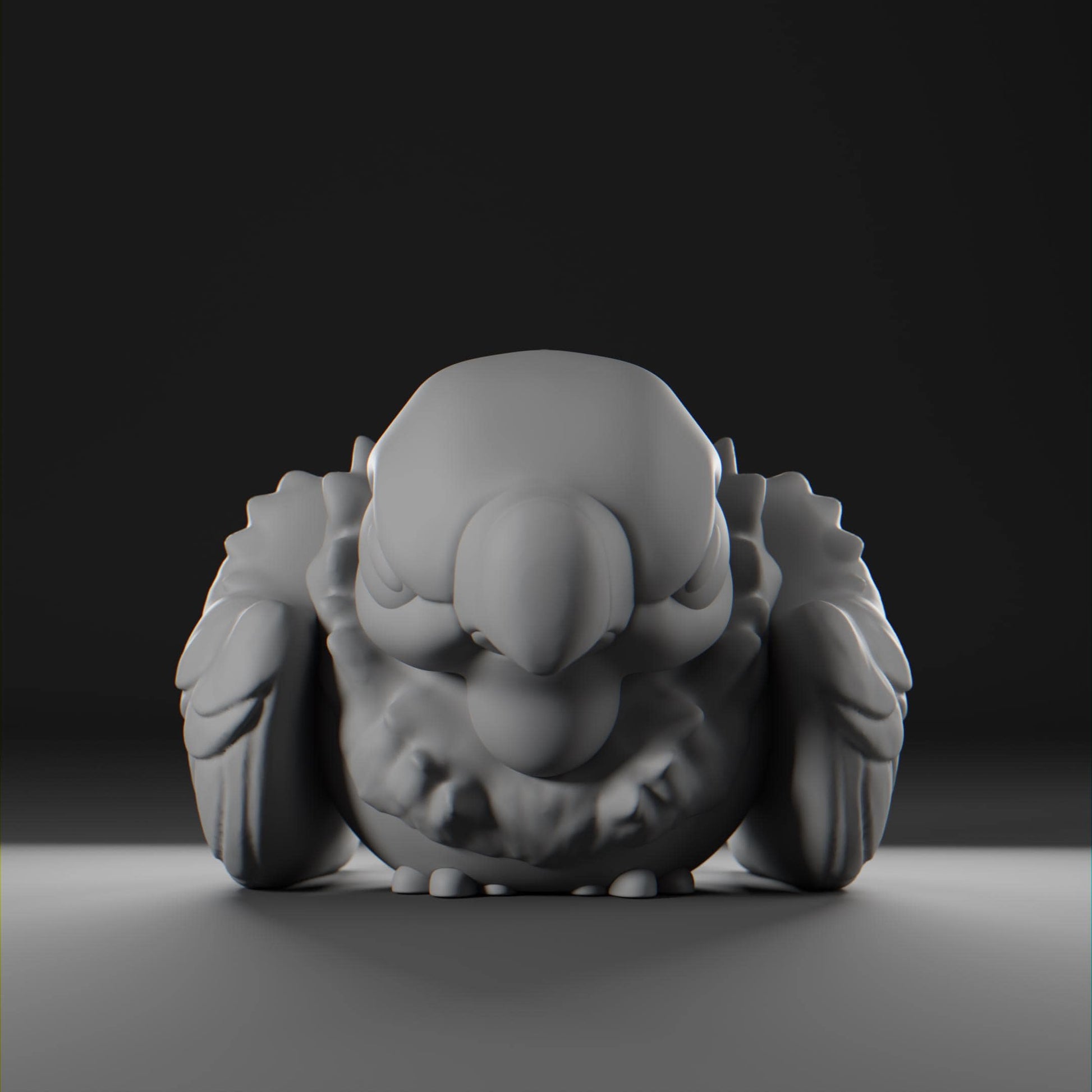 Vulturii - UNPAINTED - Grumpii Art Toy