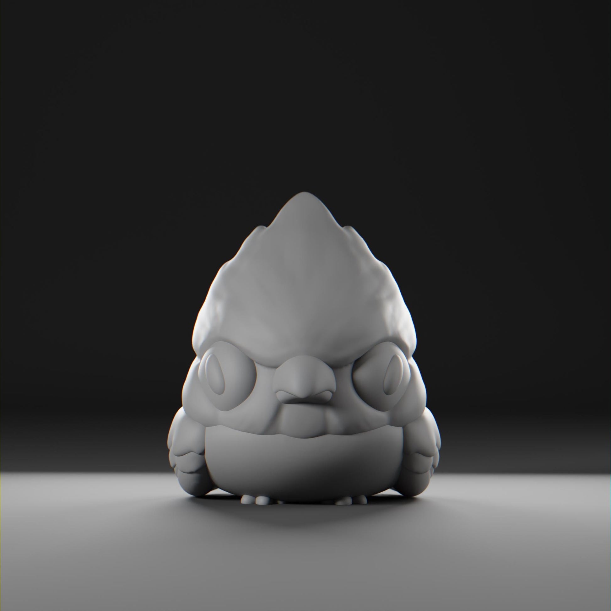 Cardii - UNPAINTED - Grumpii Art Toy