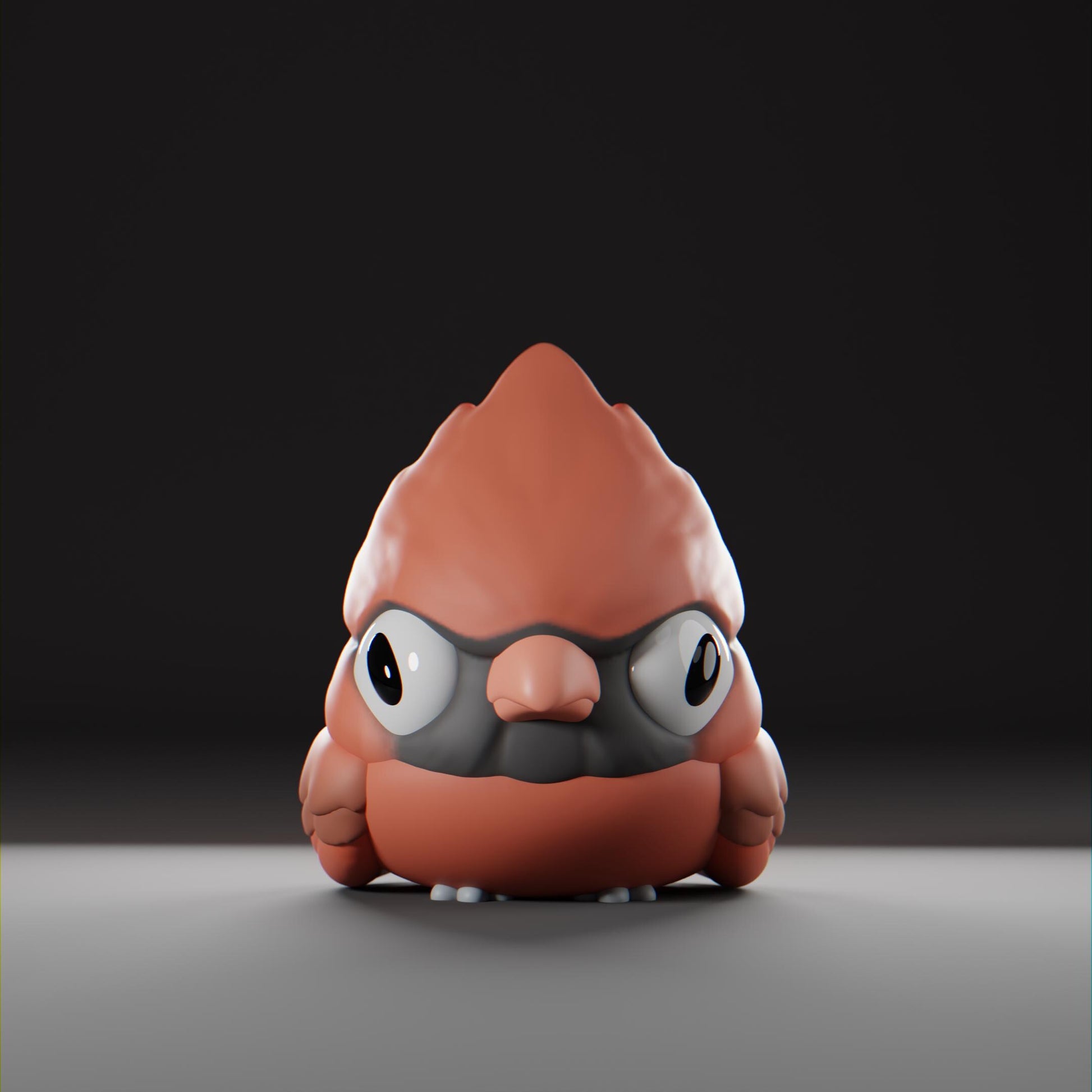 Cardii - UNPAINTED - Grumpii Art Toy