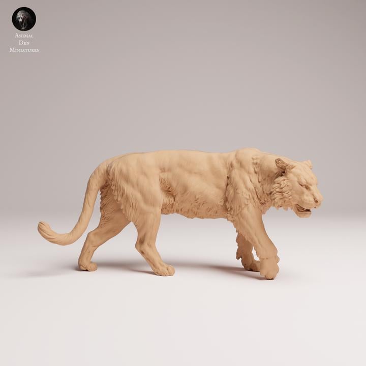 Sumartan Tiger - UNPAINTED - Animal Den Miniatures
