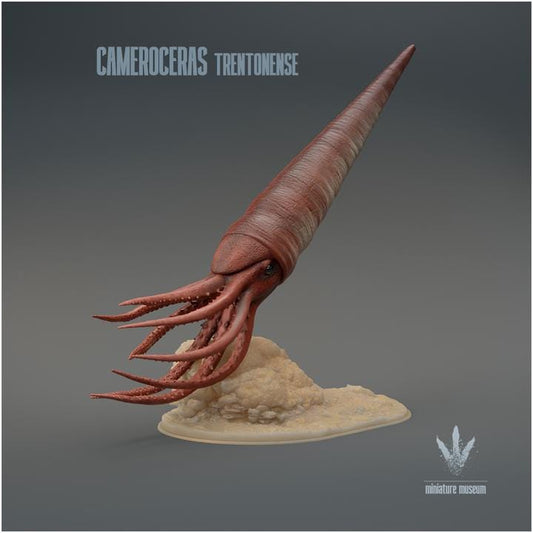 Cameroceras trentonense : The Giant Cephalopod - UNPAINTED - Miniature Museum