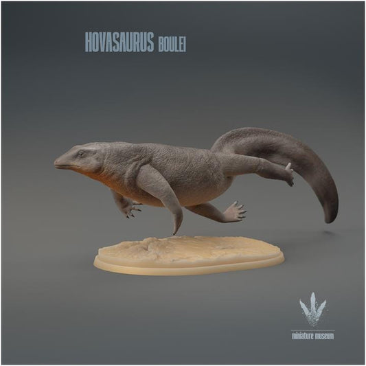 Hovasaurus boulei : Swimming - UNPAINTED - Miniature Museum