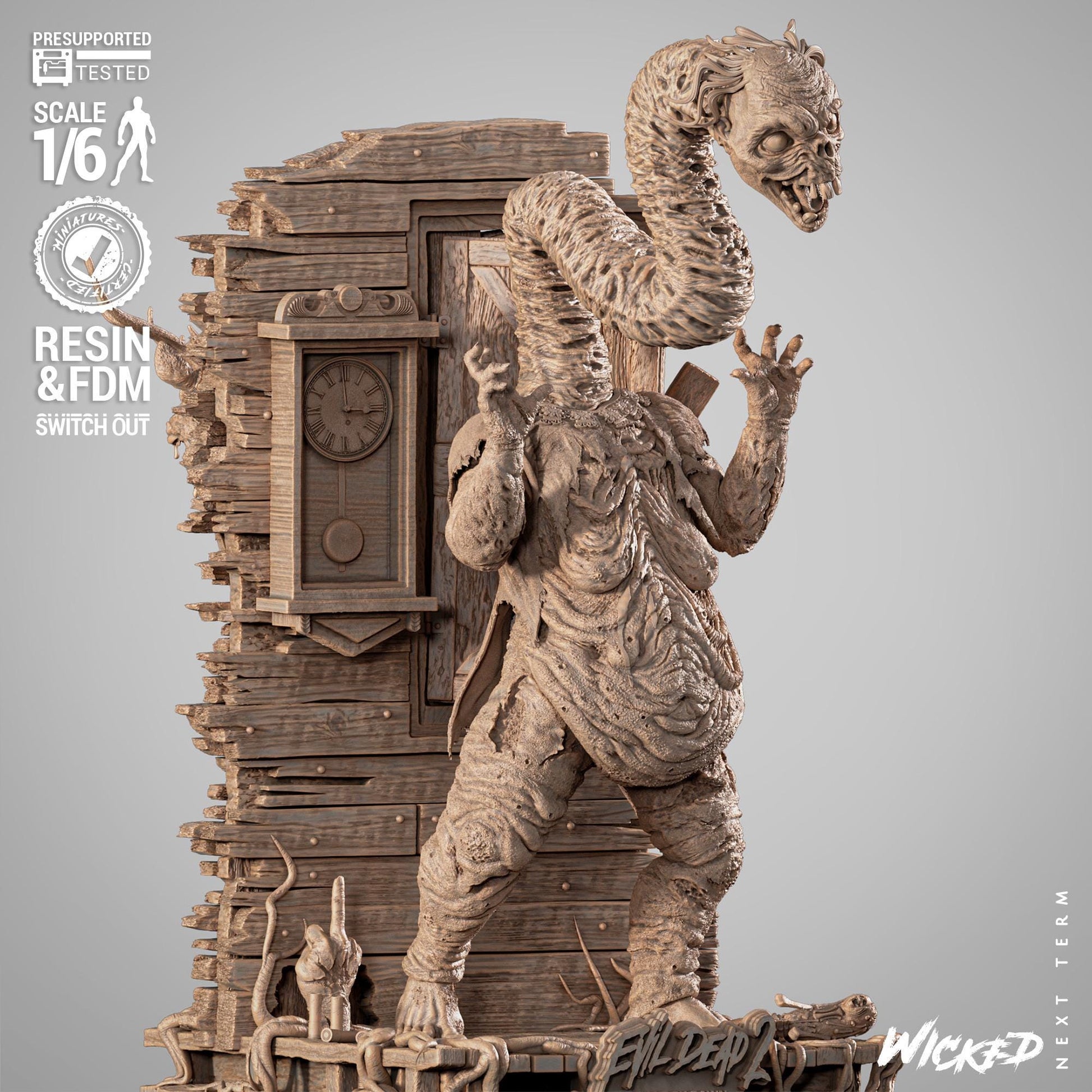 Henrietta Sculpture - UNPAINTED FAN ART - Wicked 3D Models