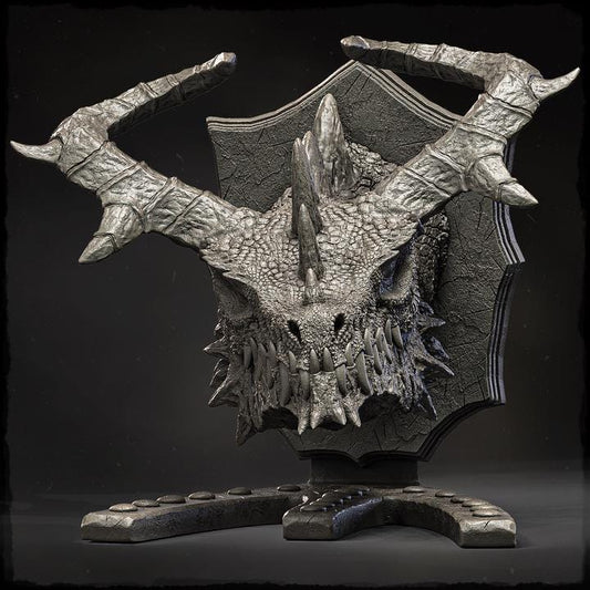 South European (head trophy) - UNPAINTED - Evox Arts