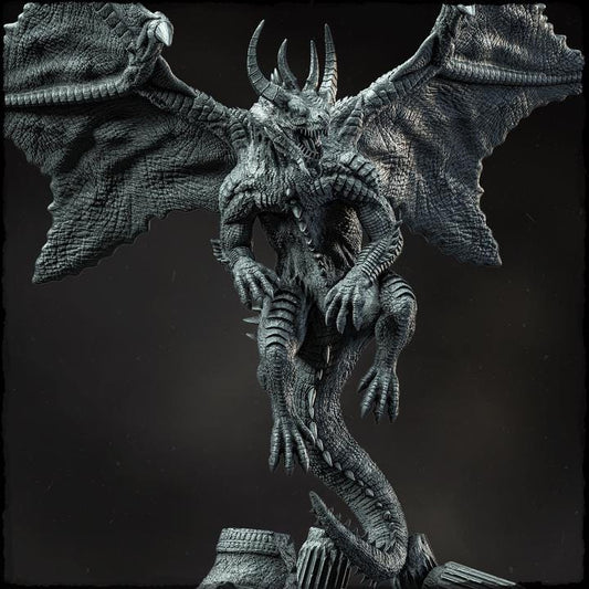 Eldrimor, the Sage of Flames - UNPAINTED - Evox Arts