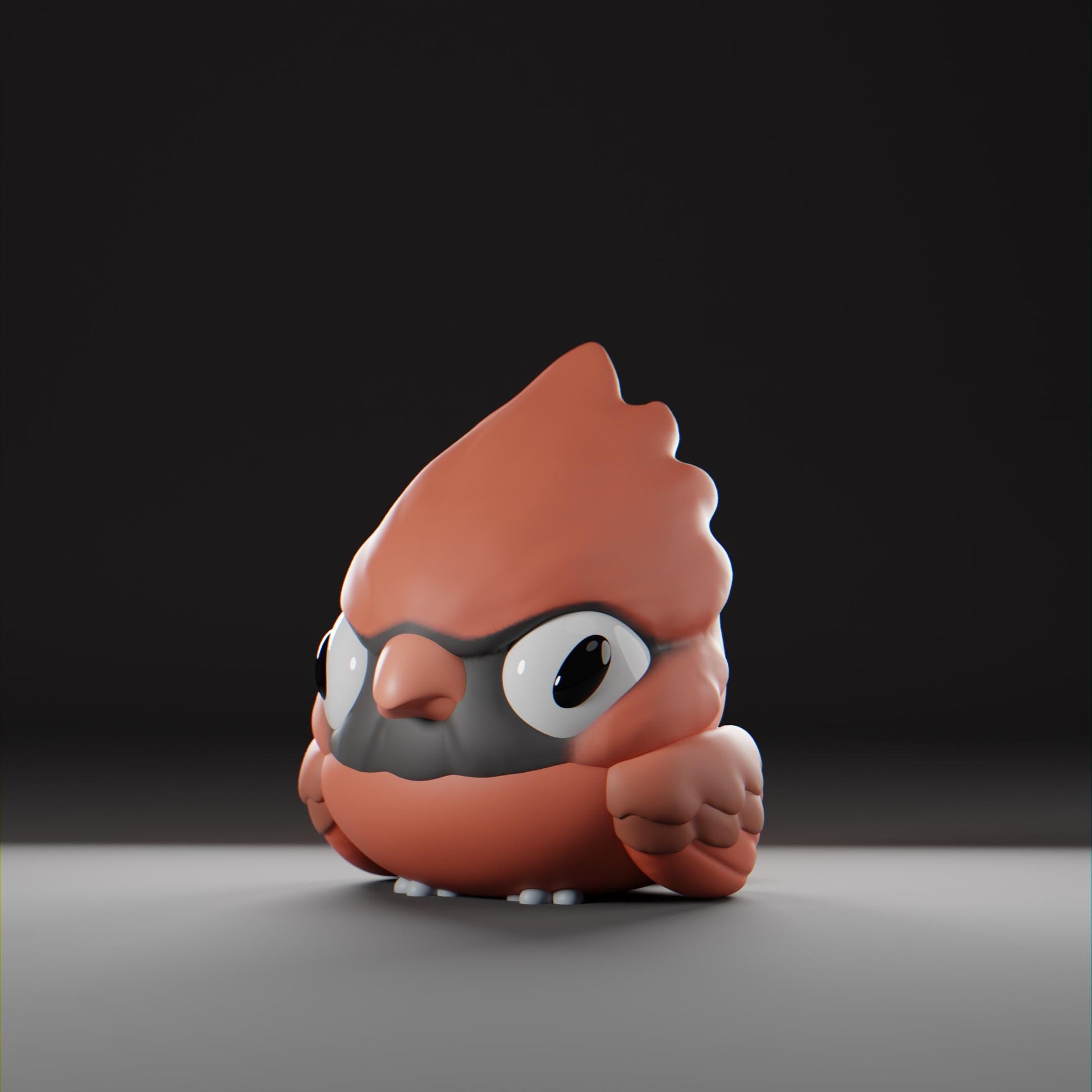 Cardii - UNPAINTED - Grumpii Art Toy