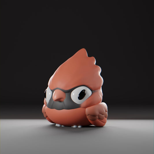 Cardii - UNPAINTED - Grumpii Art Toy