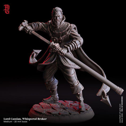 Lord Cassian, Whispered Broker - Hero - Flesh of Gods