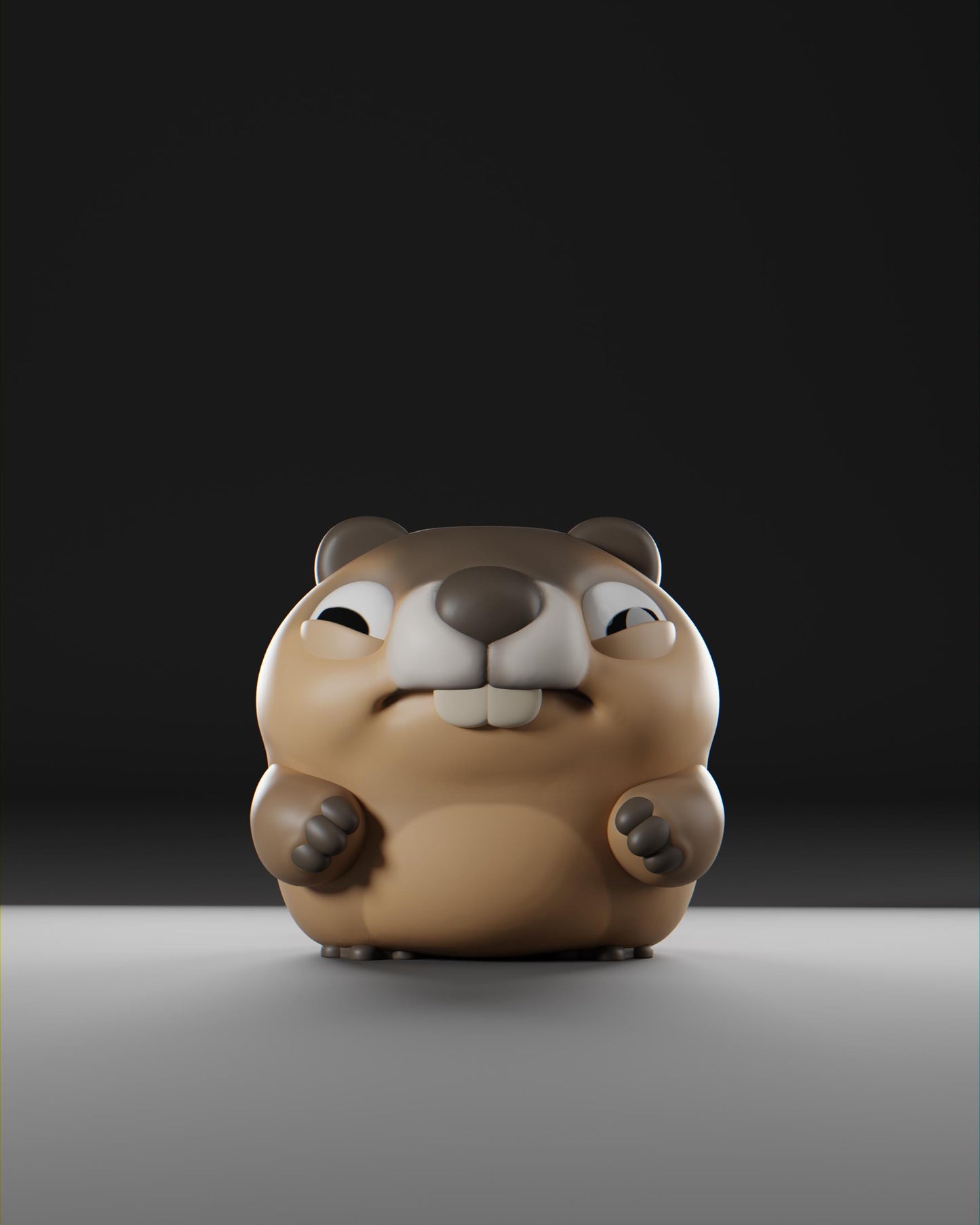 Timbii - UNPAINTED - Grumpii Art Toy