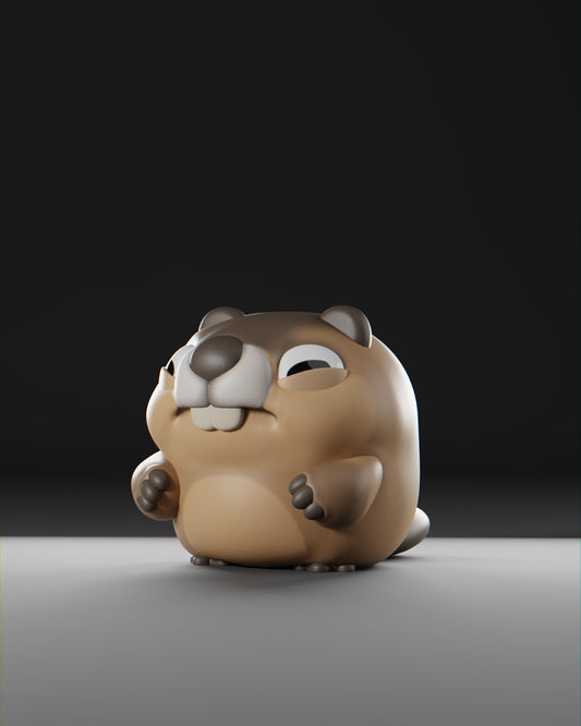 Timbii - UNPAINTED - Grumpii Art Toy