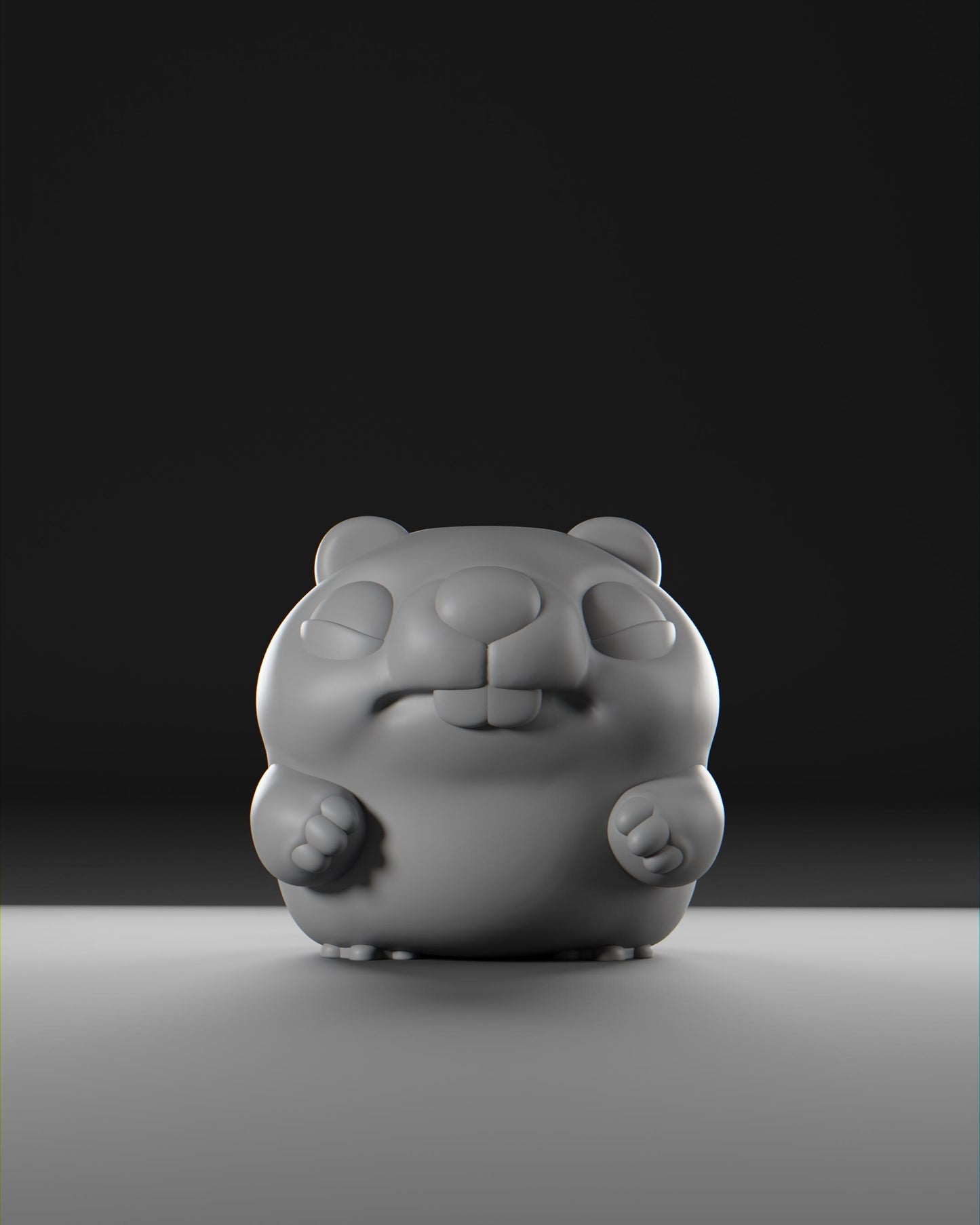 Timbii - UNPAINTED - Grumpii Art Toy