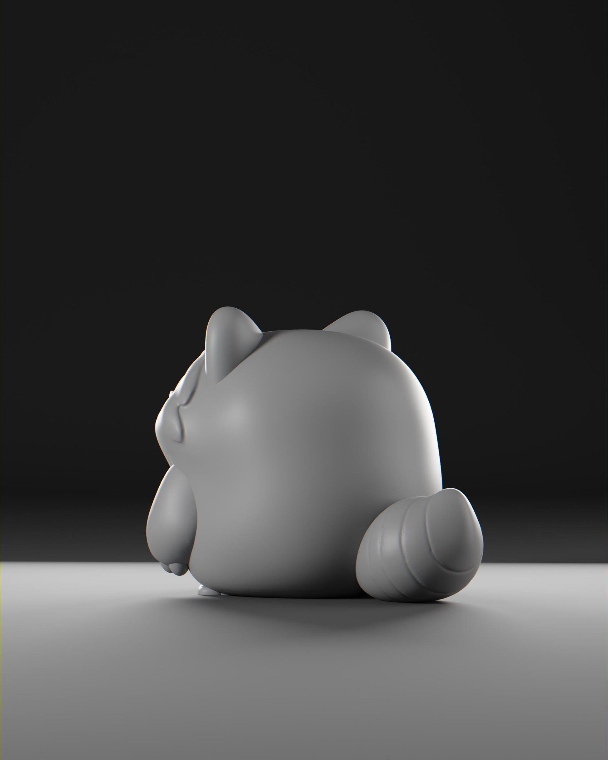 Trashii - UNPAINTED - Grumpii Art Toy