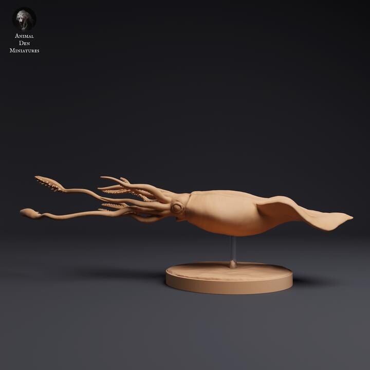 Colossal Squid - UNPAINTED - Animal Den Miniatures