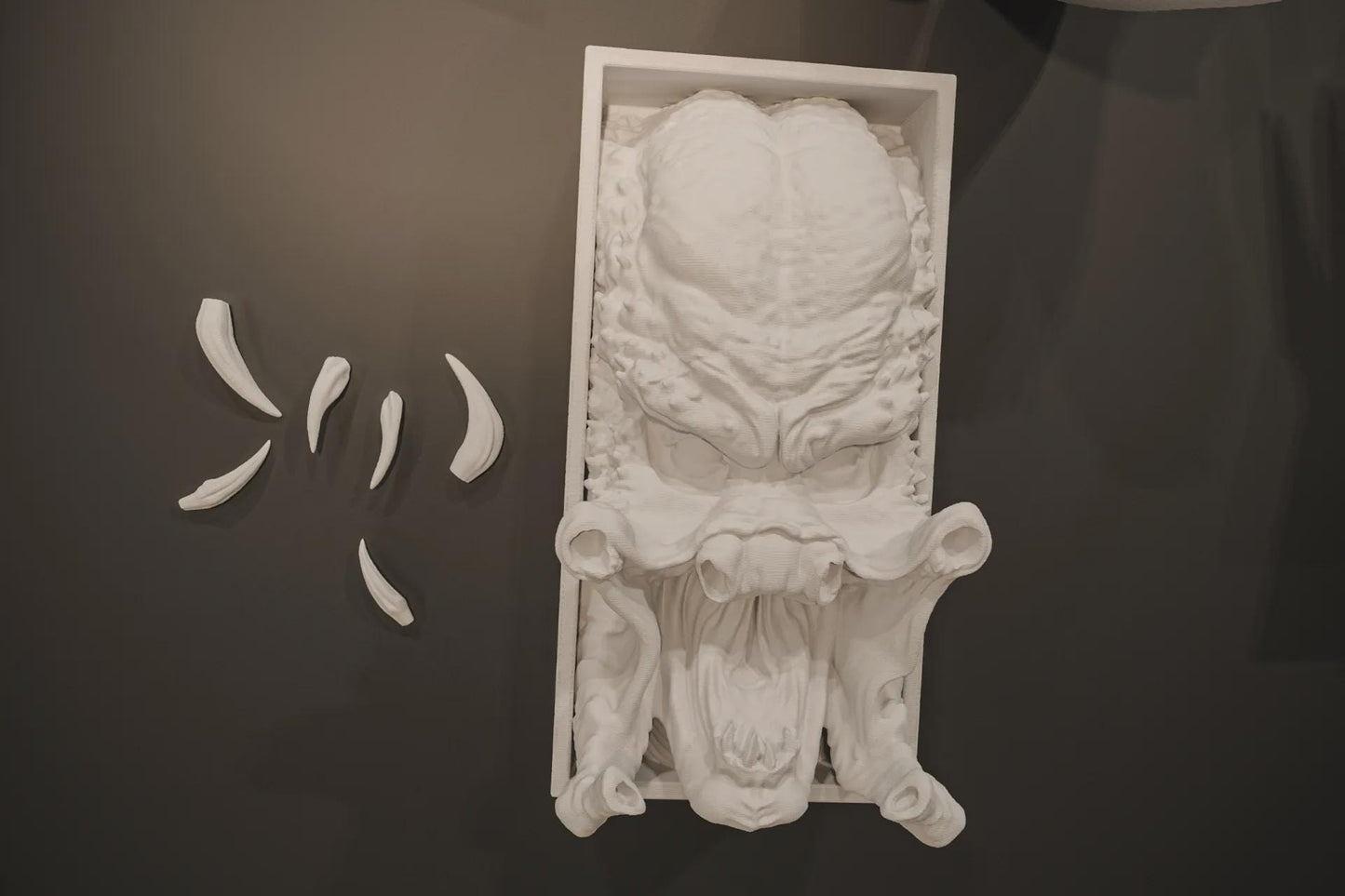 Predator Inspired Fan Art Mini Book Nook - UNPAINTED - Treddigineer