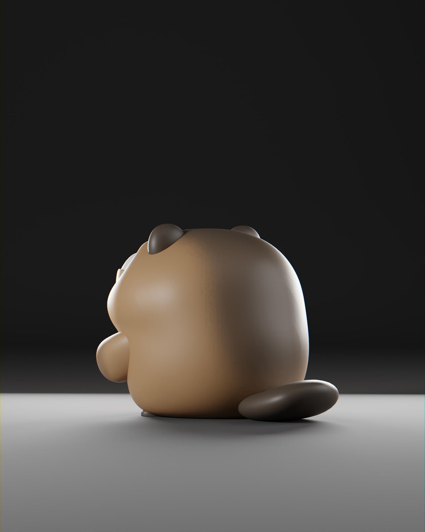Timbii - UNPAINTED - Grumpii Art Toy