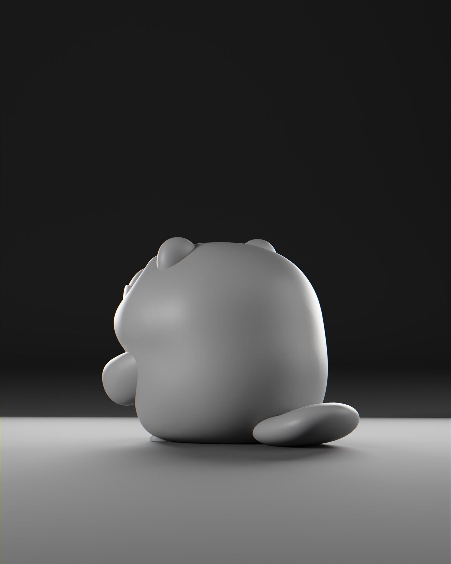 Timbii - UNPAINTED - Grumpii Art Toy