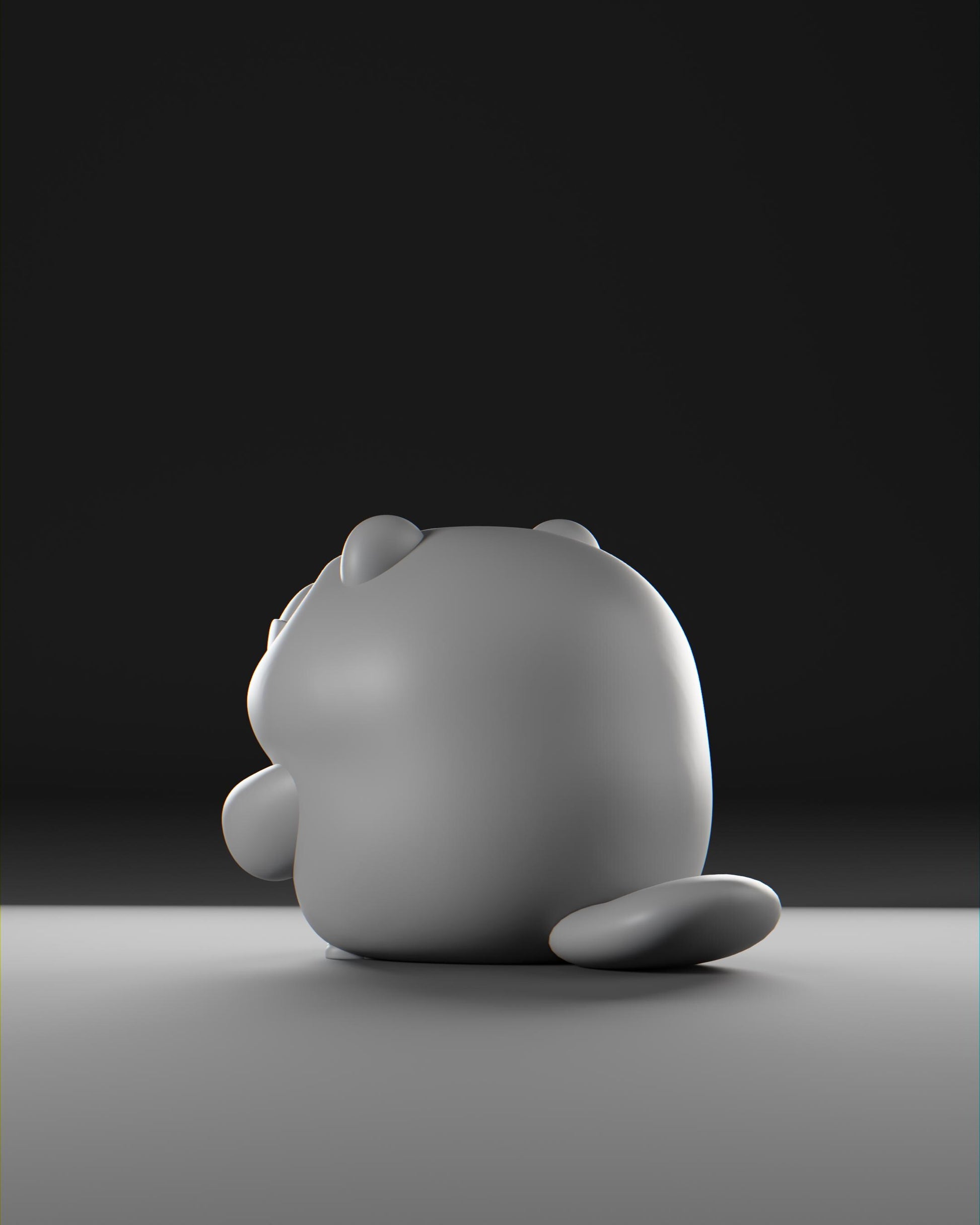 Timbii - UNPAINTED - Grumpii Art Toy