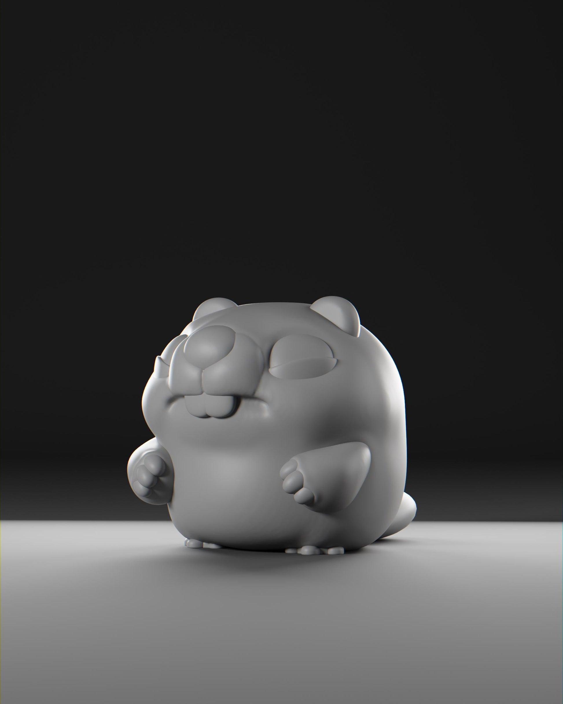 Timbii - UNPAINTED - Grumpii Art Toy