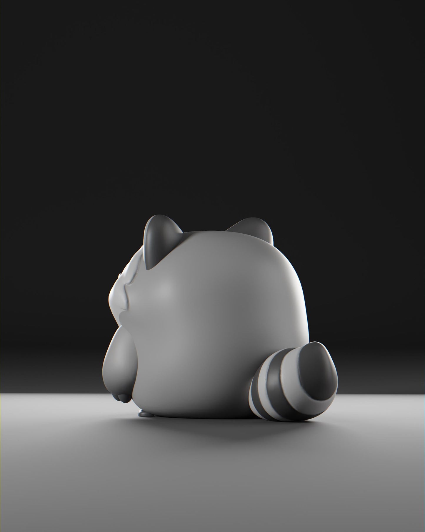 Trashii - UNPAINTED - Grumpii Art Toy