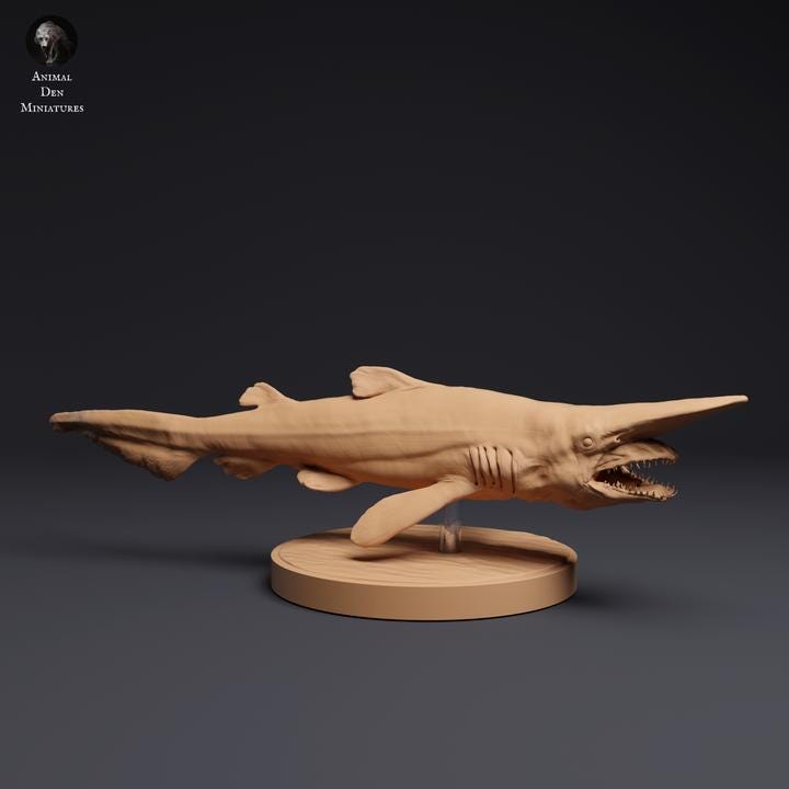 Goblin Shark Hunt - UNPAINTED - Animal Den Miniatures