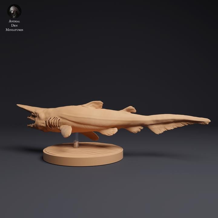 Goblin Shark Hunt - UNPAINTED - Animal Den Miniatures