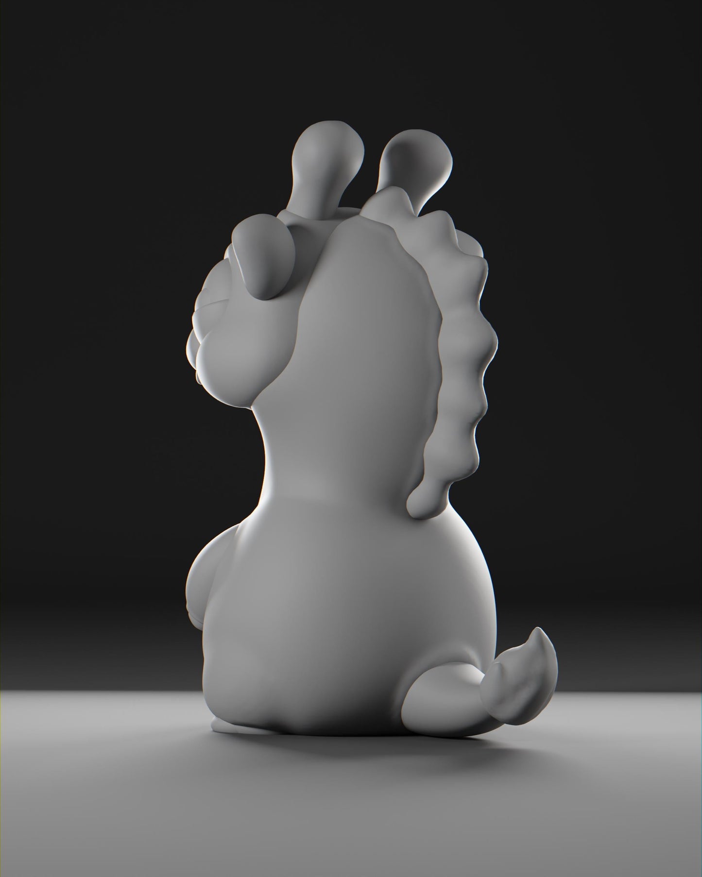 Raffii - UNPAINTED - Grumpii Art Toy