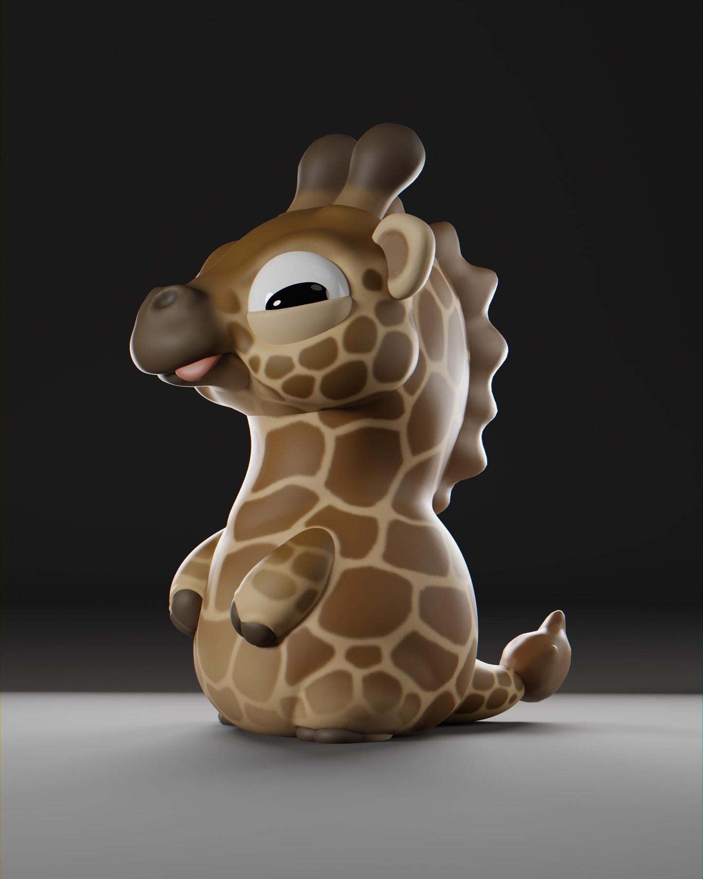 Raffii - UNPAINTED - Grumpii Art Toy