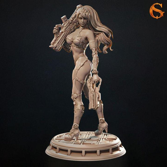 Sentina, Cyborg - UNPAINTED - SolGood Creations