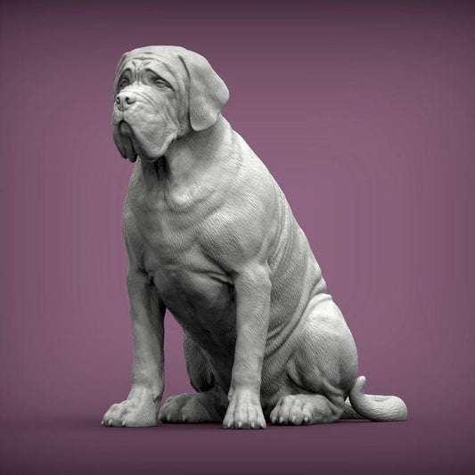 Mastiff - UNPAINTED 3D figure - Alexander3dart