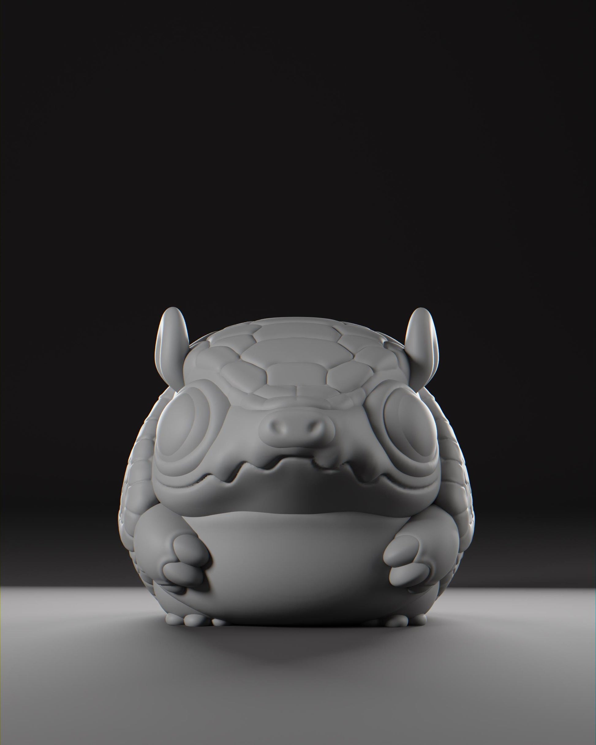 Rollii - UNPAINTED - Grumpii Art Toy