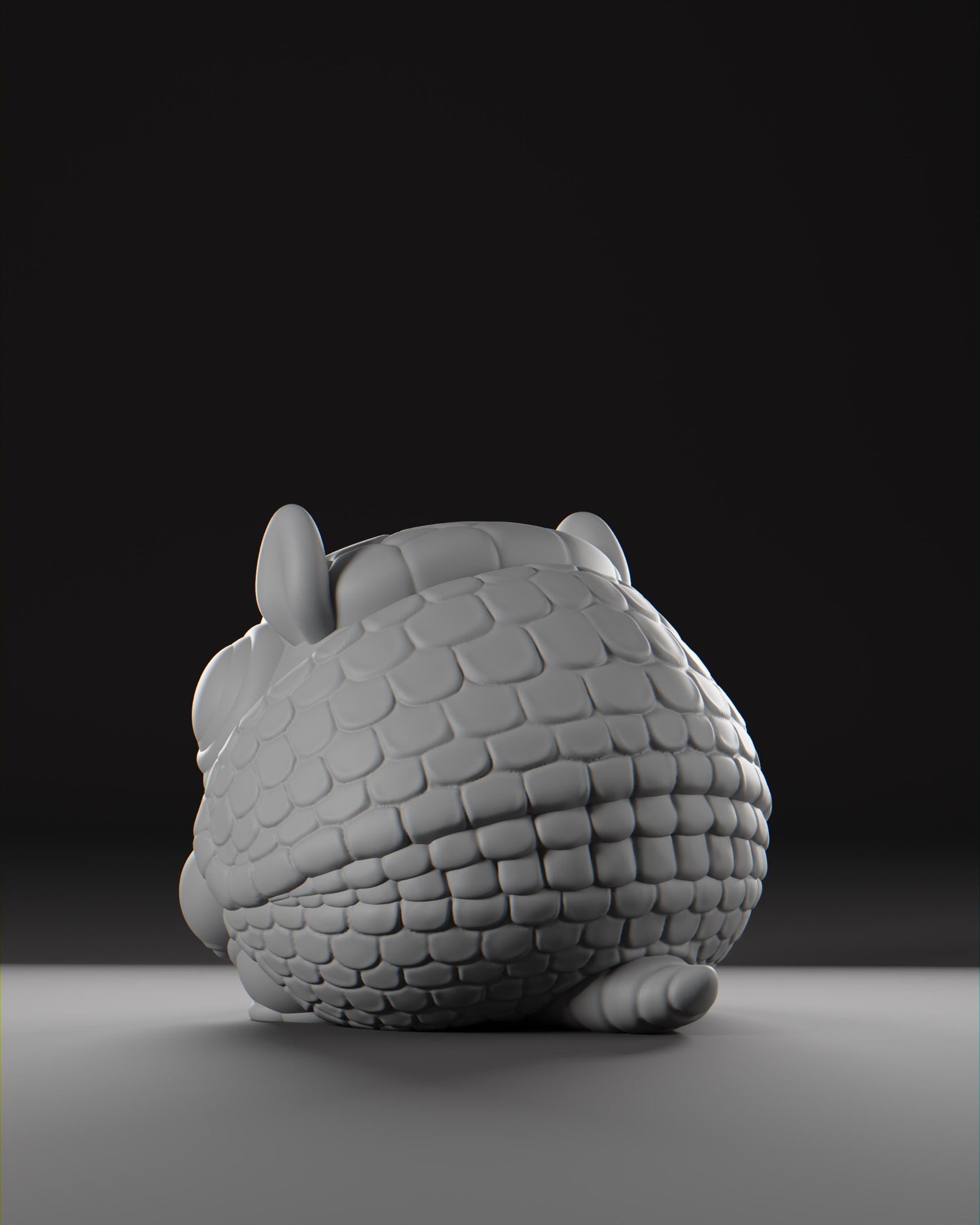 Rollii - UNPAINTED - Grumpii Art Toy