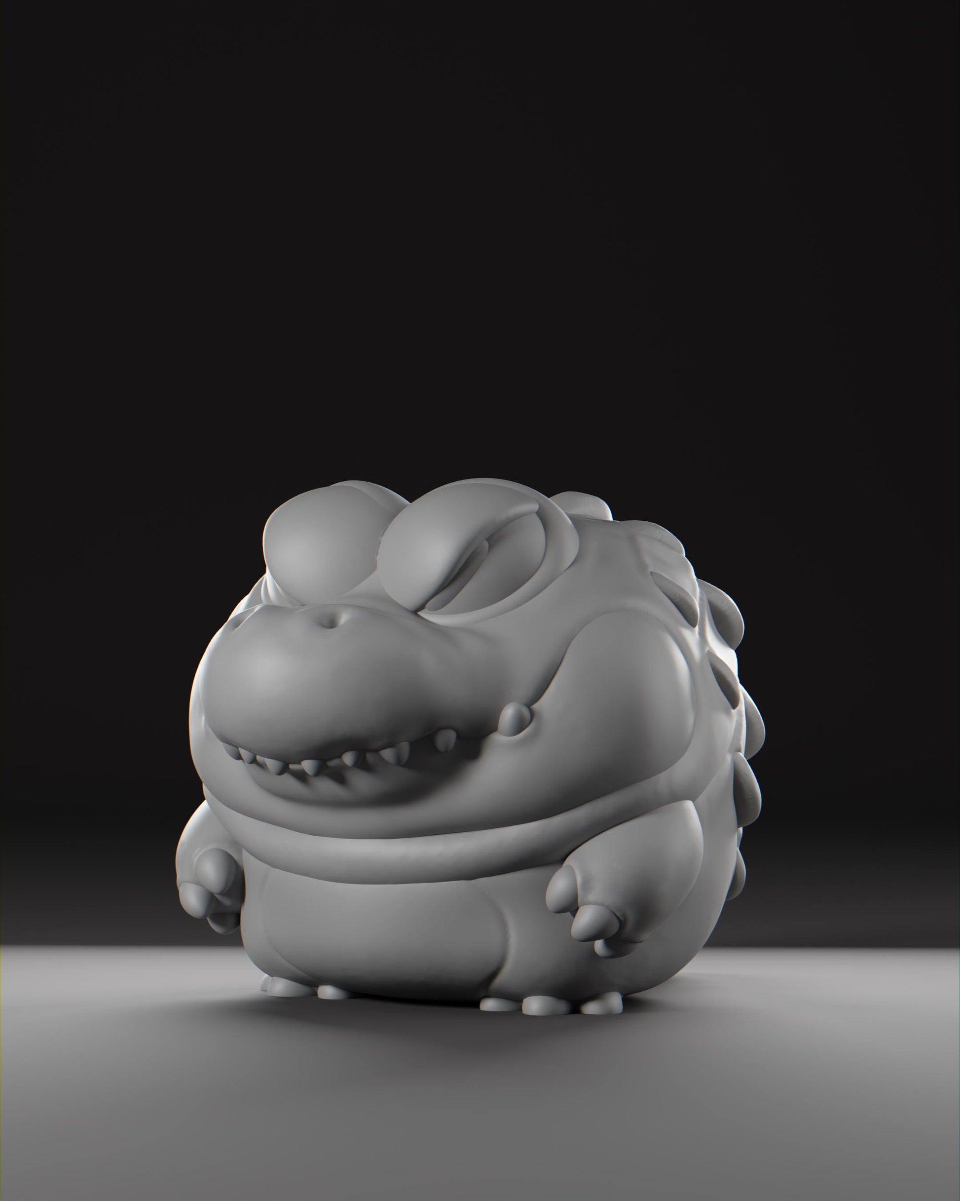 Caiiman - UNPAINTED - Grumpii Art Toy