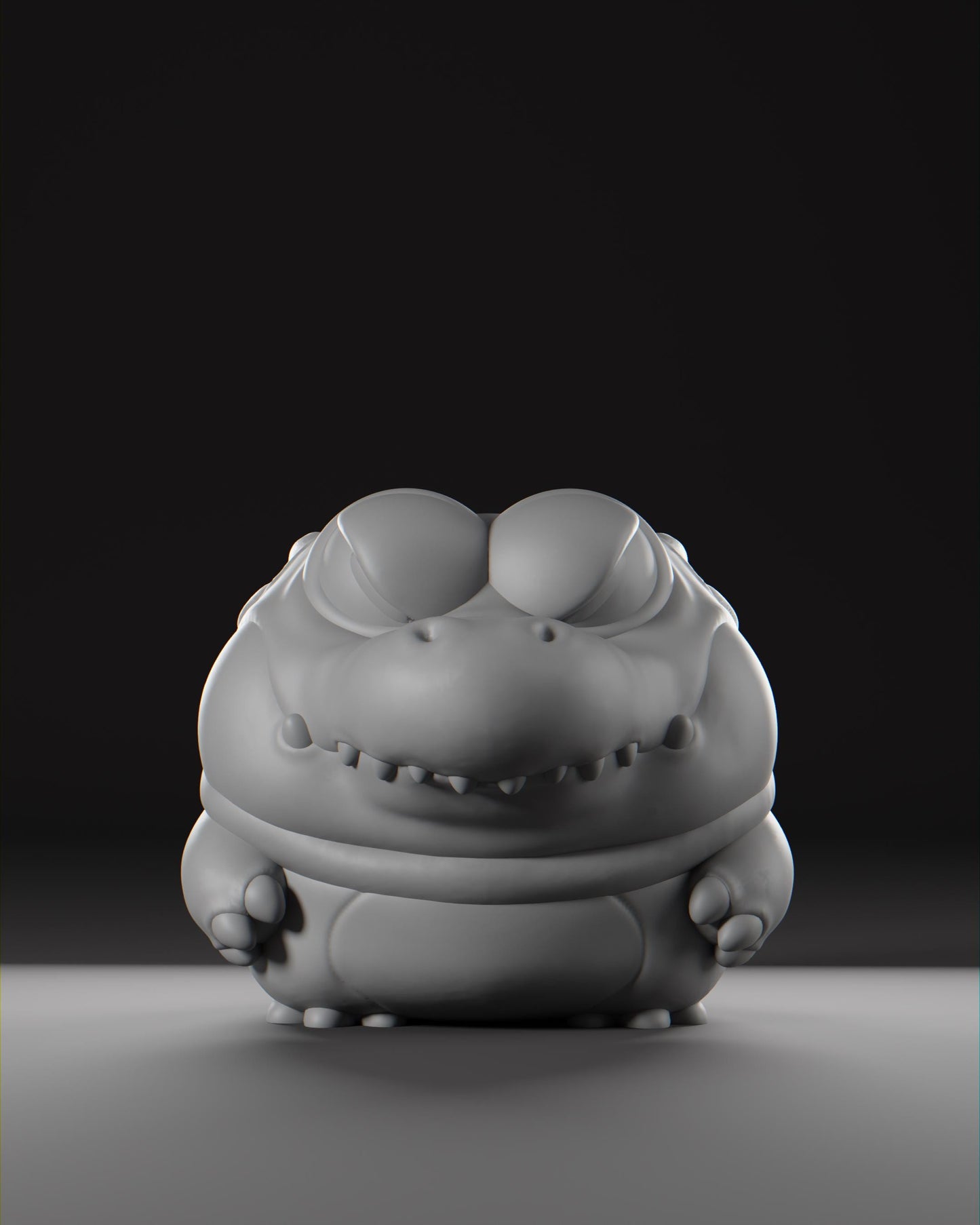 Caiiman - UNPAINTED - Grumpii Art Toy