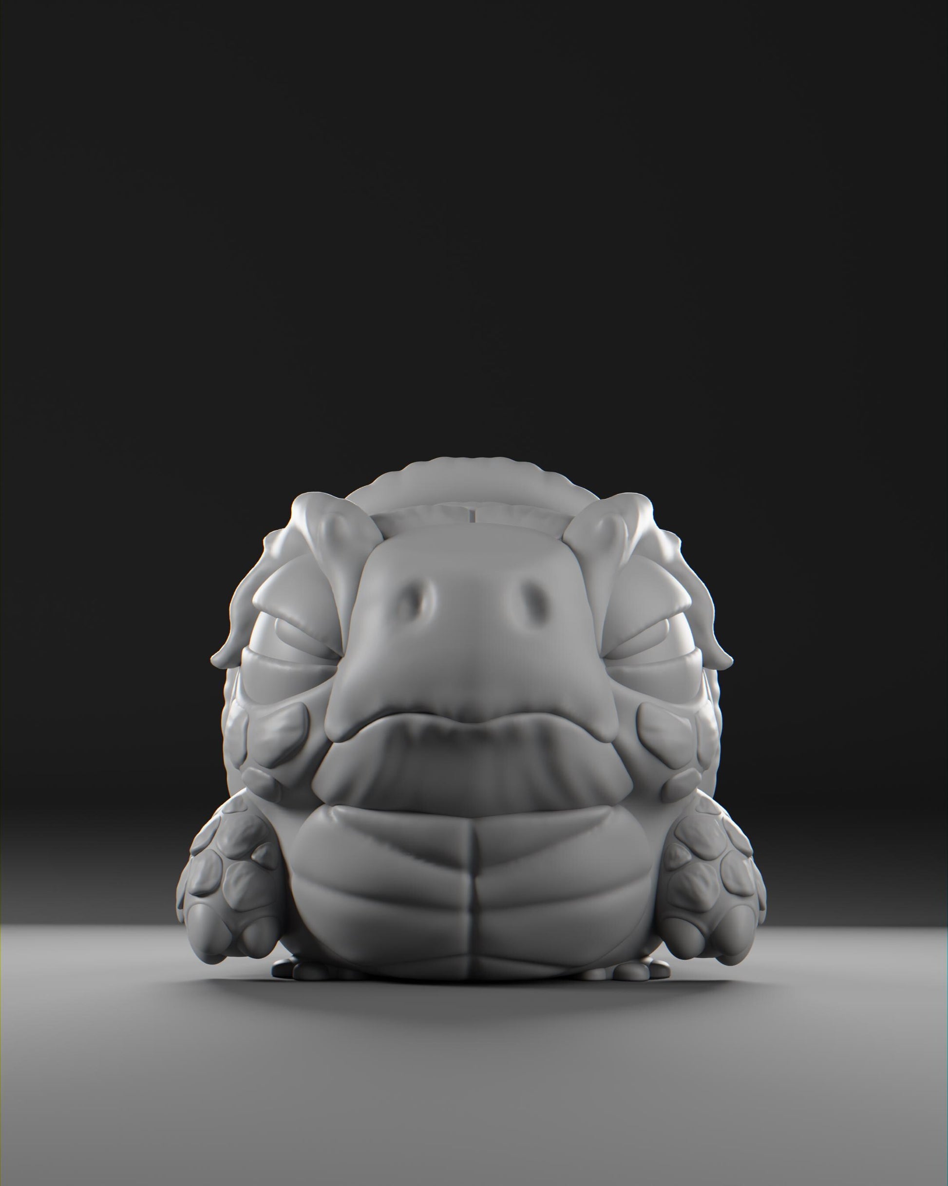 Sageii - UNPAINTED - Grumpii Art Toy