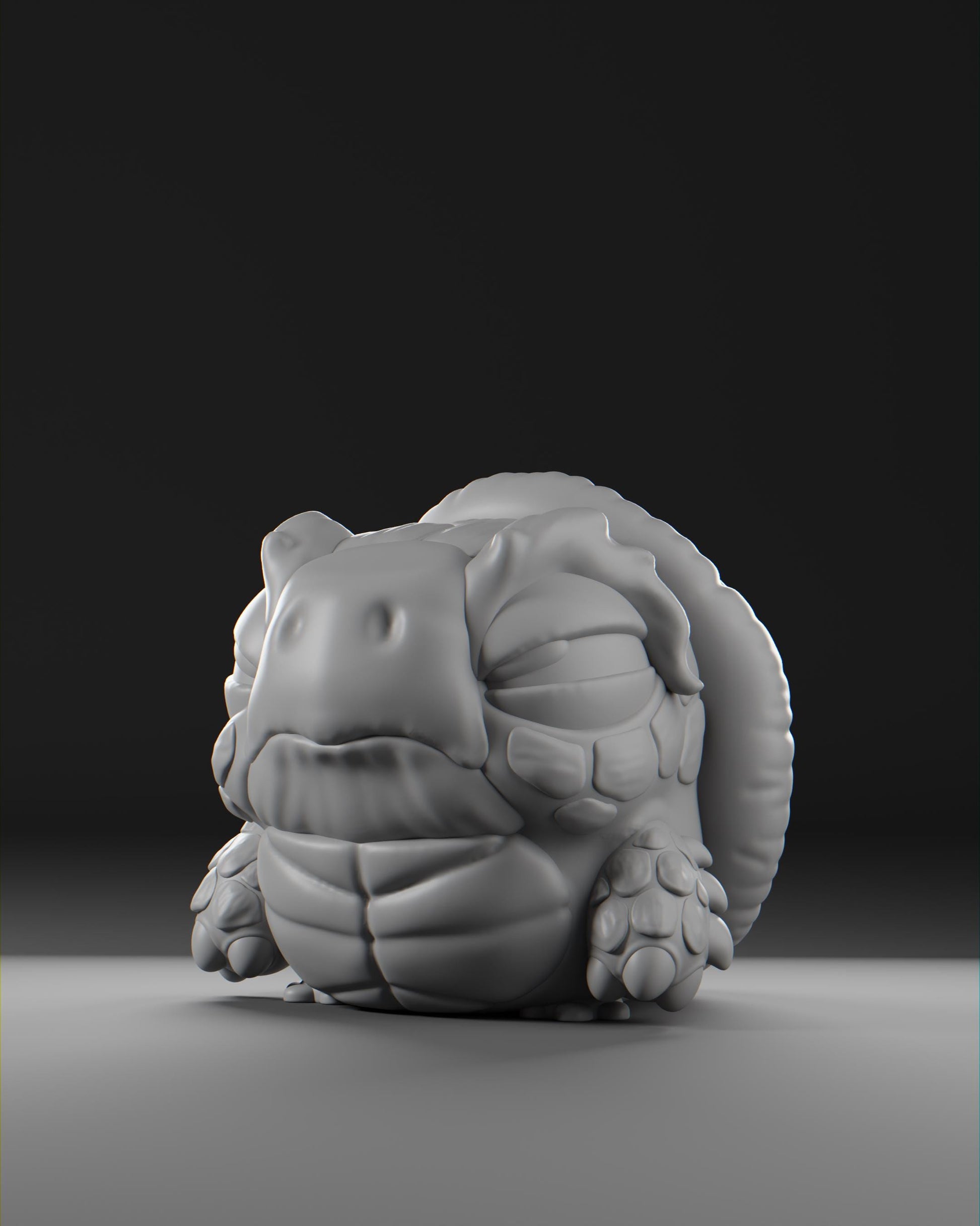 Sageii - UNPAINTED - Grumpii Art Toy