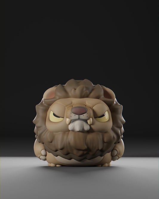 Liion - UNPAINTED - Grumpii Art Toy