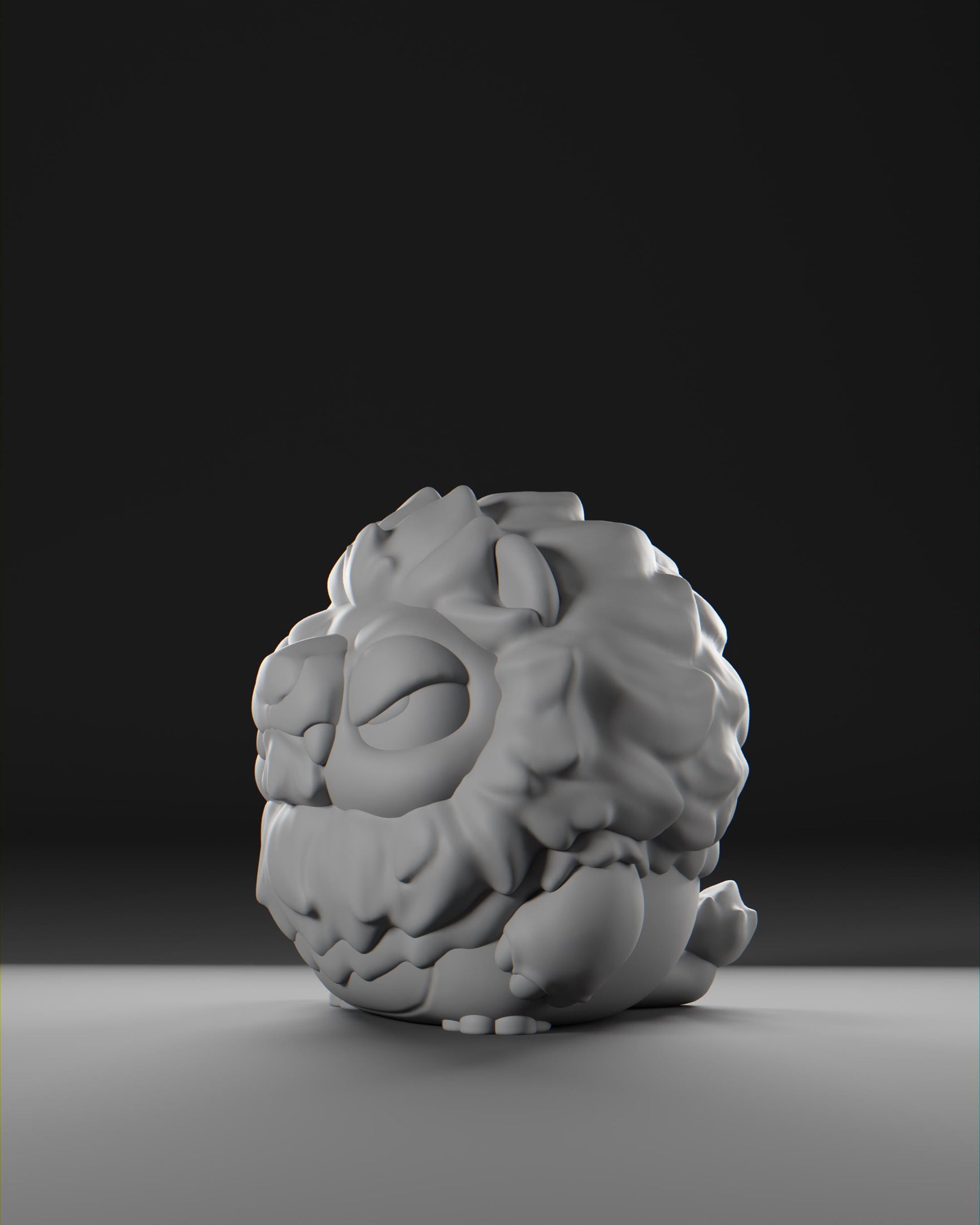 Liion - UNPAINTED - Grumpii Art Toy