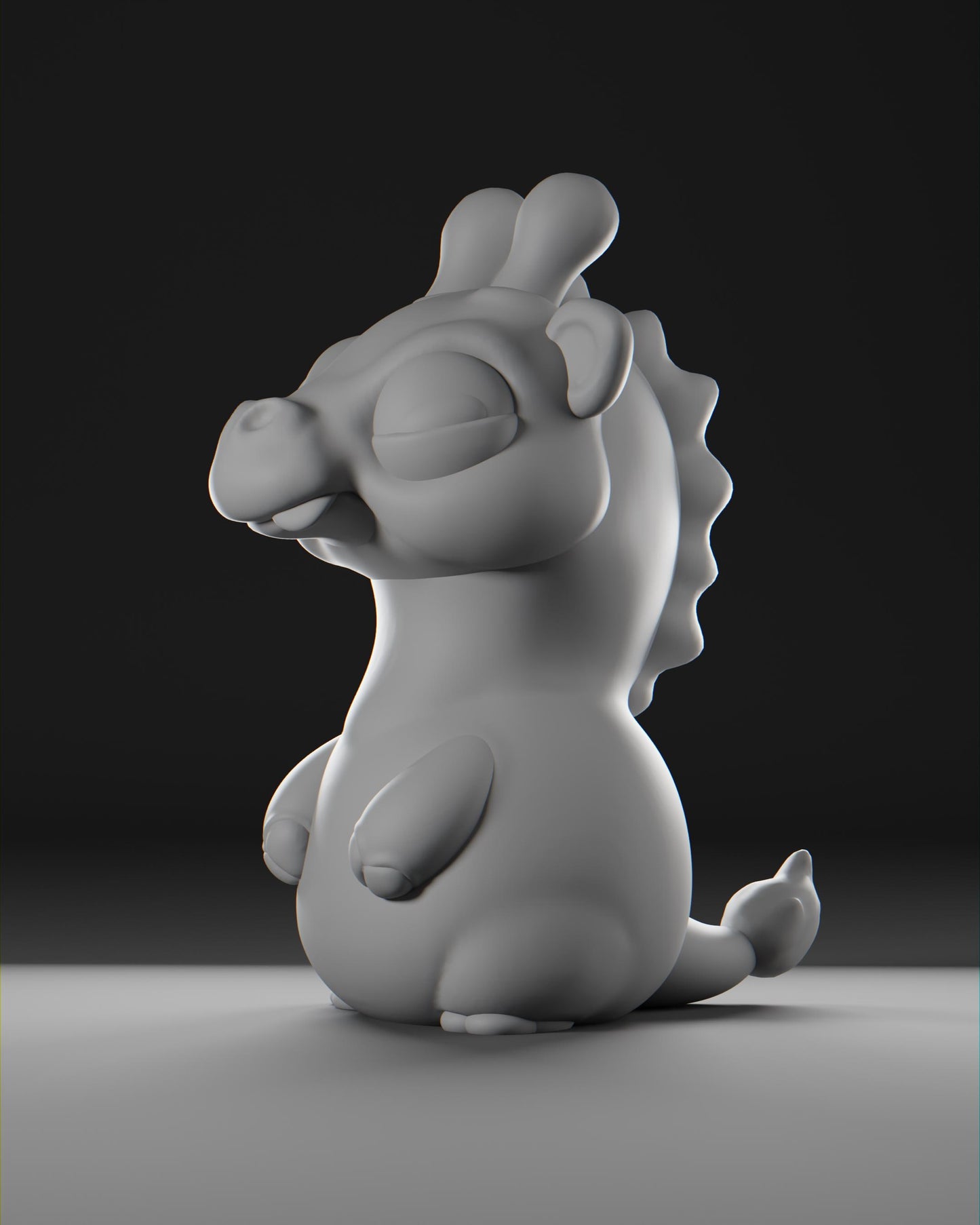 Raffii - UNPAINTED - Grumpii Art Toy
