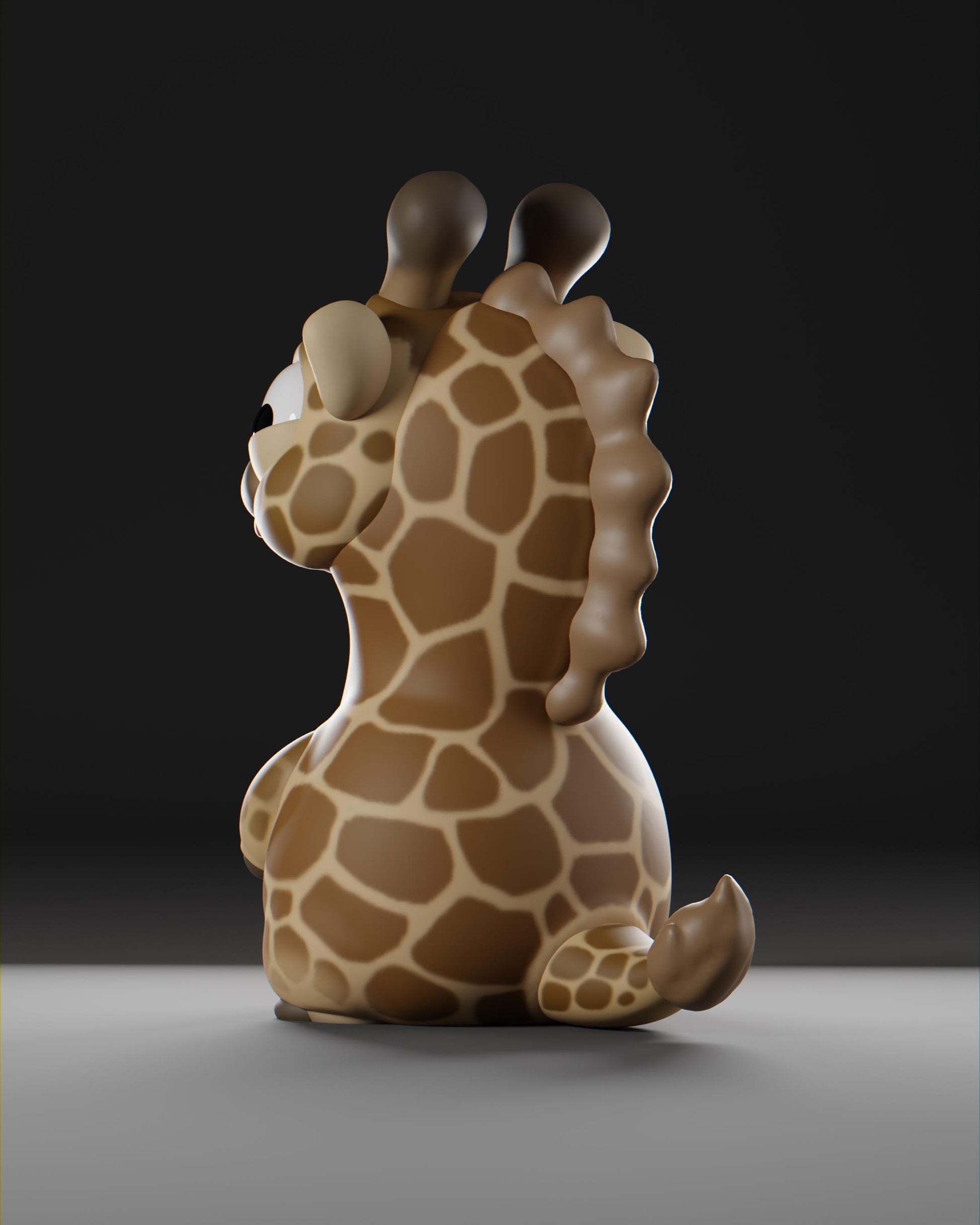 Raffii - UNPAINTED - Grumpii Art Toy